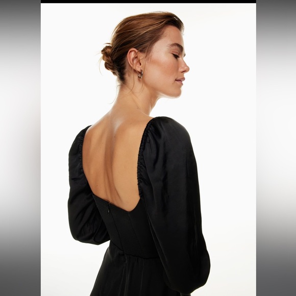 Green Wilfred Masquerade Dress, size 4, sold out! Wedding guest / fall dress - Picture 3 of 13